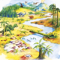 Active World Mat - Dinosaur