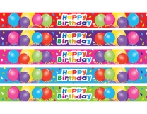 Happy Birthday Slap Wristbands