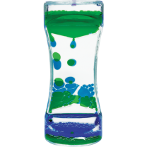 Green & Blue Liquid Motion Bubbler