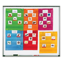 Magnetic Pocket Chart Squares - Pack of 6