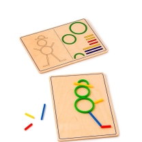 Rings and Sticks Geometry Activity Set