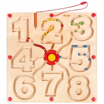 Numbers Motor Skills Wooden Game