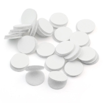 Adhesive White Velcro Dots