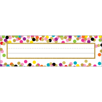 Confetti Classroom Labels