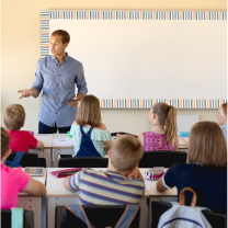 Classroom Cottage Stripes Trimmer