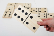 Giant Wooden Dominoes