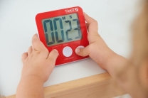 Magnetic Jumbo Red Timer