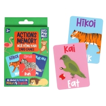 Te Reo Actions Memory Card Game