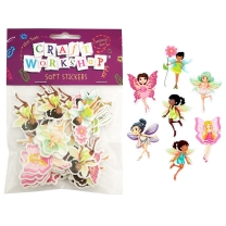 Fairies Foam Stickers - Pack of 35