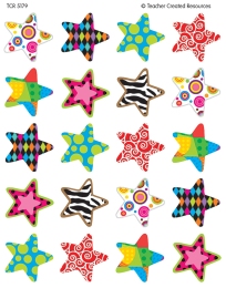 Fancy Stars Stickers