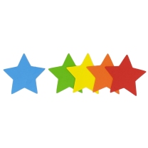 Stars Foam Shapes - Pack of 20