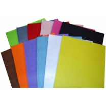 Felt Sheets Assorted Pack A4