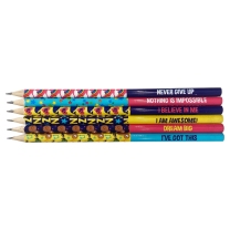 Kiwiana Positivity Pencils - Pack of 6