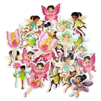 Fairies Foam Stickers - Pack of 35