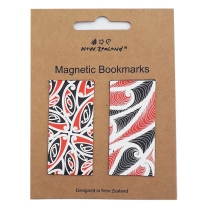 Koru and Kotahitanga Magnetic Bookmarks