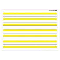 Yellow Highlighted Handwriting Mat