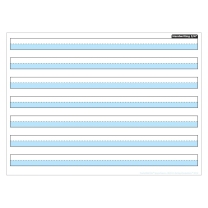 Blue Highlighted Handwriting Mat