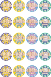 Teacher's Award Glitz Stickers