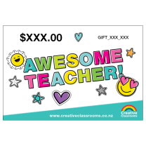 Awesome Teacher Gift Voucher