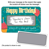 Happy Birthday! Scratch Off Award