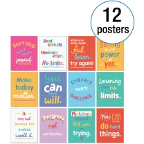 Growth Mindset Quotes Poster Set