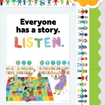 Everyone Has a Story. Listen. Poster