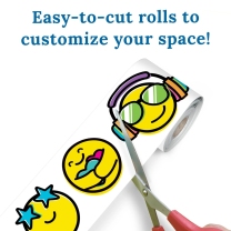 Smiley Faces Trimmer Roll