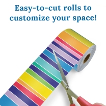 Rainbow Stripes Trimmer Roll