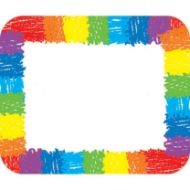 Rainbow Name Tags