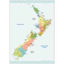 New Zealand Map