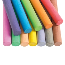 Dustless Coloured Chalk - Pack of 12