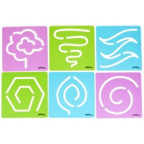 Mindfulness Stencils - Pack of 6