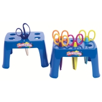 Plastic 6 Scissor Stands- Pack of 2