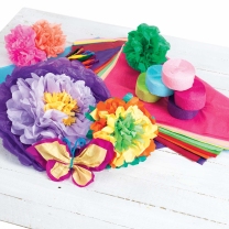 Crepe Paper Streamers - Set of 6