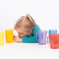 Translucent Colour Jug Set - Pack of 6