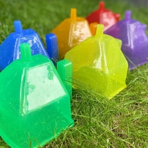 Translucent Colour Funnels - Pack of 6