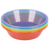 Translucent Colour Sorting Bowls - Pack of 6