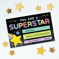 Star Bright Superstar Certificates