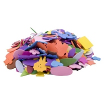 Foam Shapes - Pack of 500