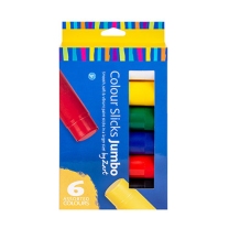 Jumbo Colour Slicks - Pack of 6