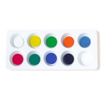 Tempera Colour Block Paints - 9 Set