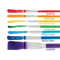 Rainbow Brush Set - Pack of 7