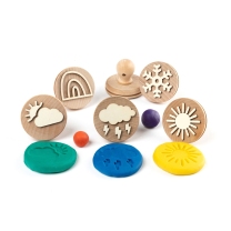 Weather Wooden Stamps