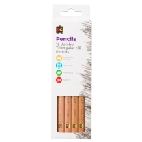 Triangular HB Jumbo Pencils