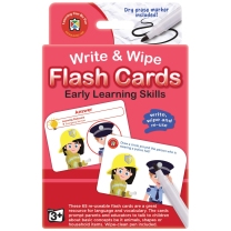 Early Learning Skills Write & Wipe Flash Cards