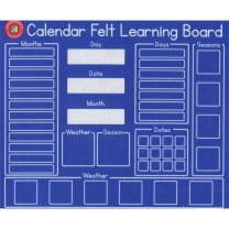 Calendar Felt Learning Board