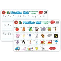 Handwriting Foundation Script Practice Mat 