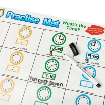 Practise Mat - What's the Time