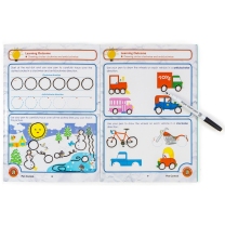 Pen Control Wipe-Clean Activity Book