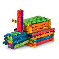 Coloured Construction Popsticks - Pack of 300